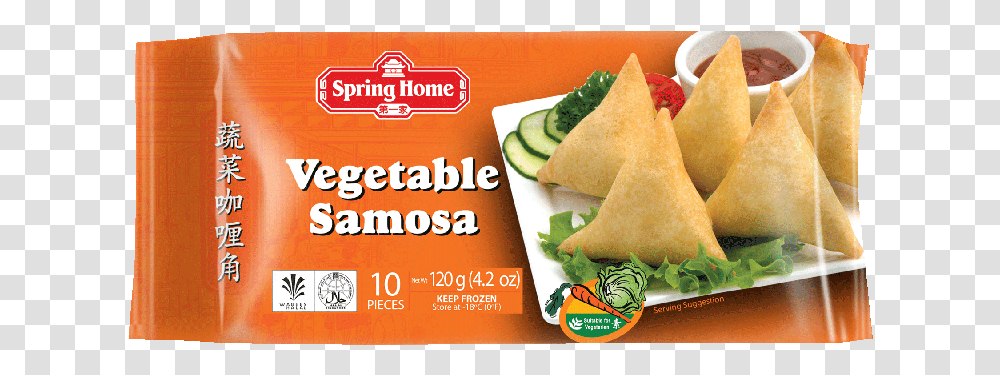 Vegatable Samosa Spring Home, Lunch, Food, Plant, Bread Transparent Png