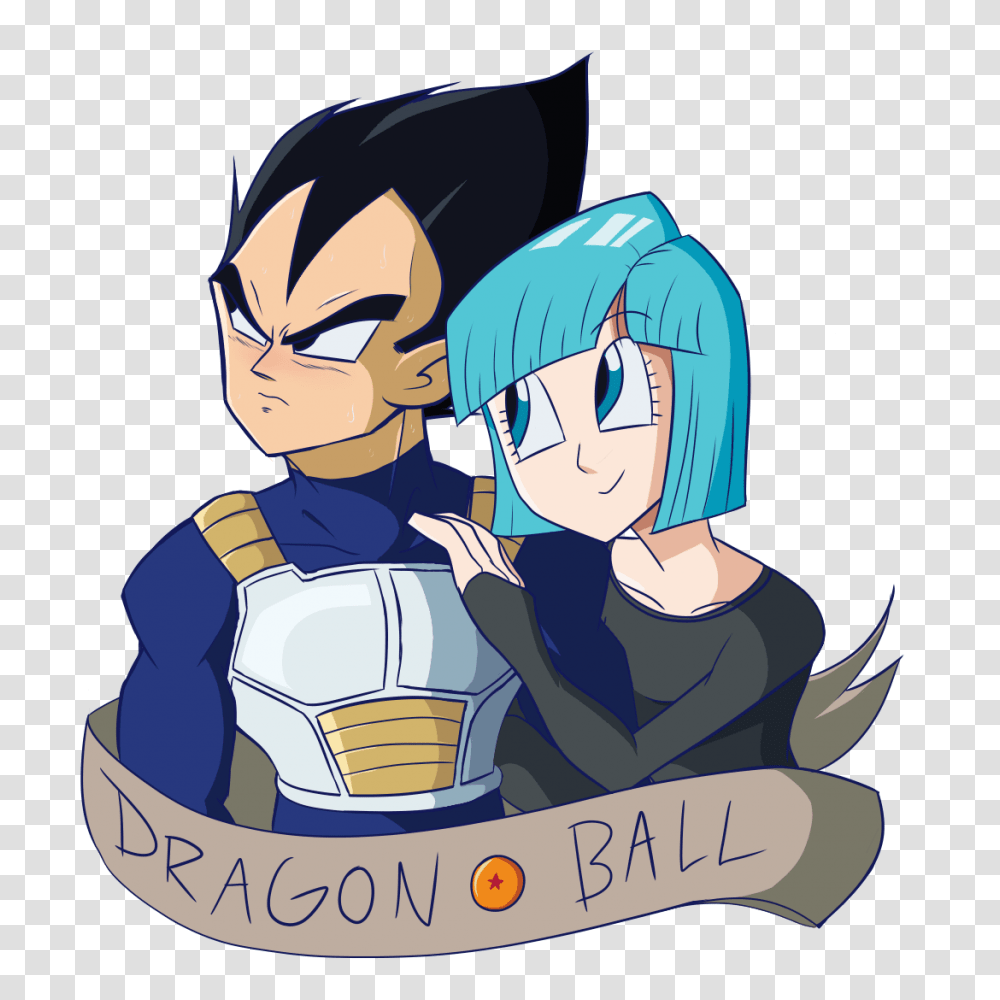 Vegeta And Bulma, Soccer Ball, Team Sport, Person, People Transparent Png