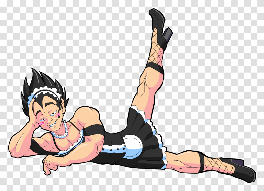 Vegeta Leg Joint Cartoon Human Leg Thigh Arm Goku And Vegeta Wrestling, Person, Working Out, Sport, Exercise Transparent Png