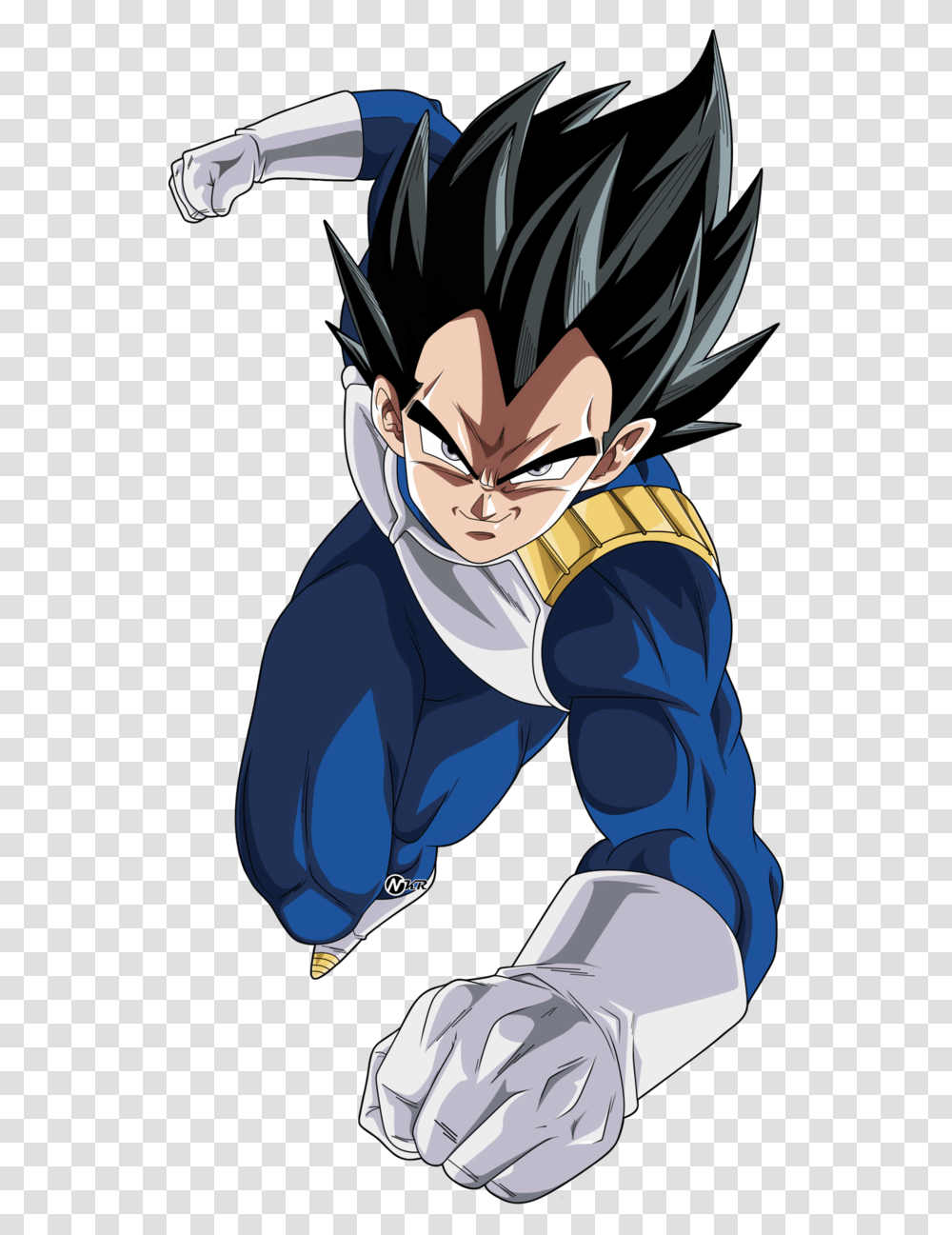 Vegeta Migatte Vegeta Ssj Blue, Comics, Book, Manga, Person Transparent Png