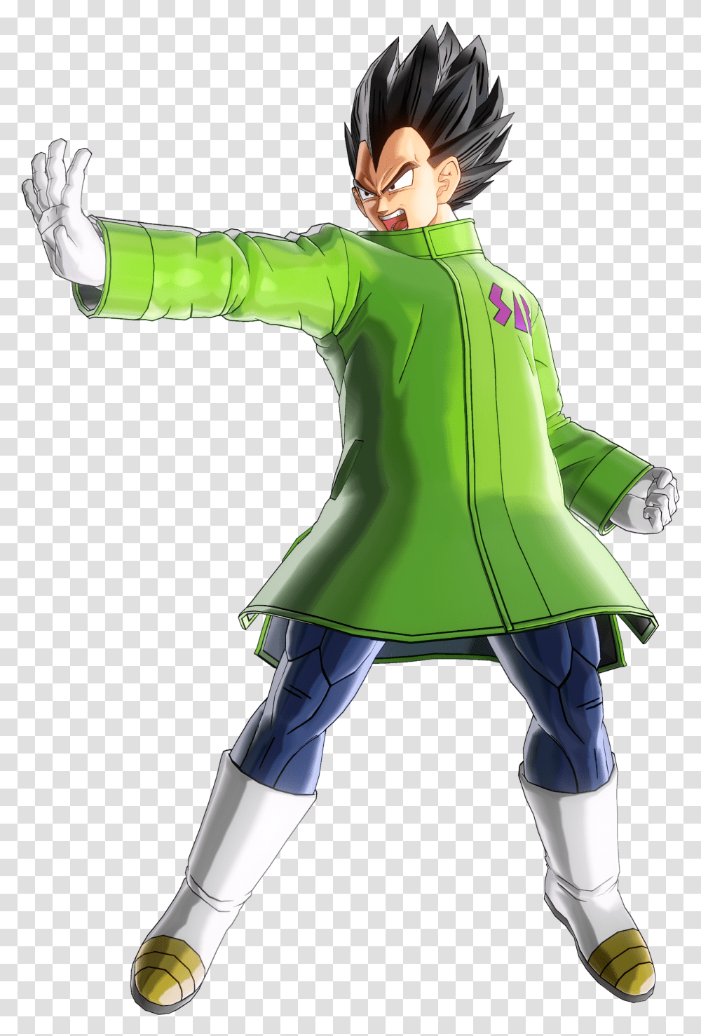 Vegeta Snow Suit Dragon Ball Xenoverse 2 Extra Pack, Apparel, Coat, Person Transparent Png