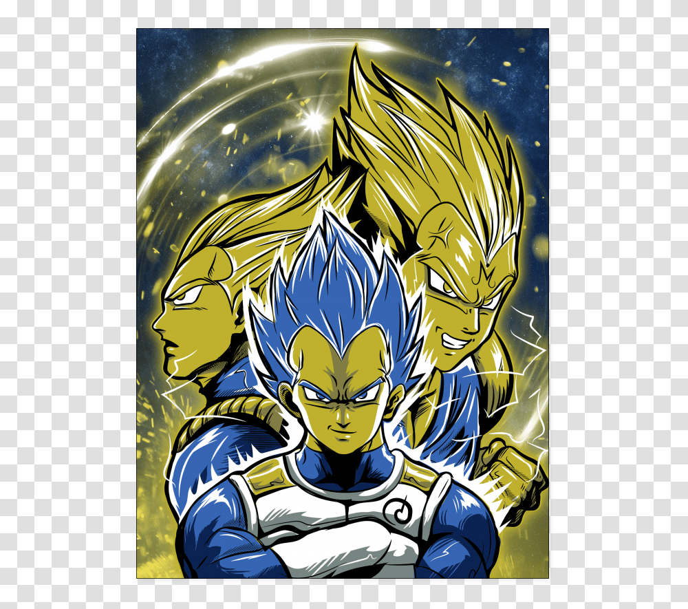 Vegeta Ssj Blue Vegeta, Comics, Book, Poster, Advertisement Transparent Png