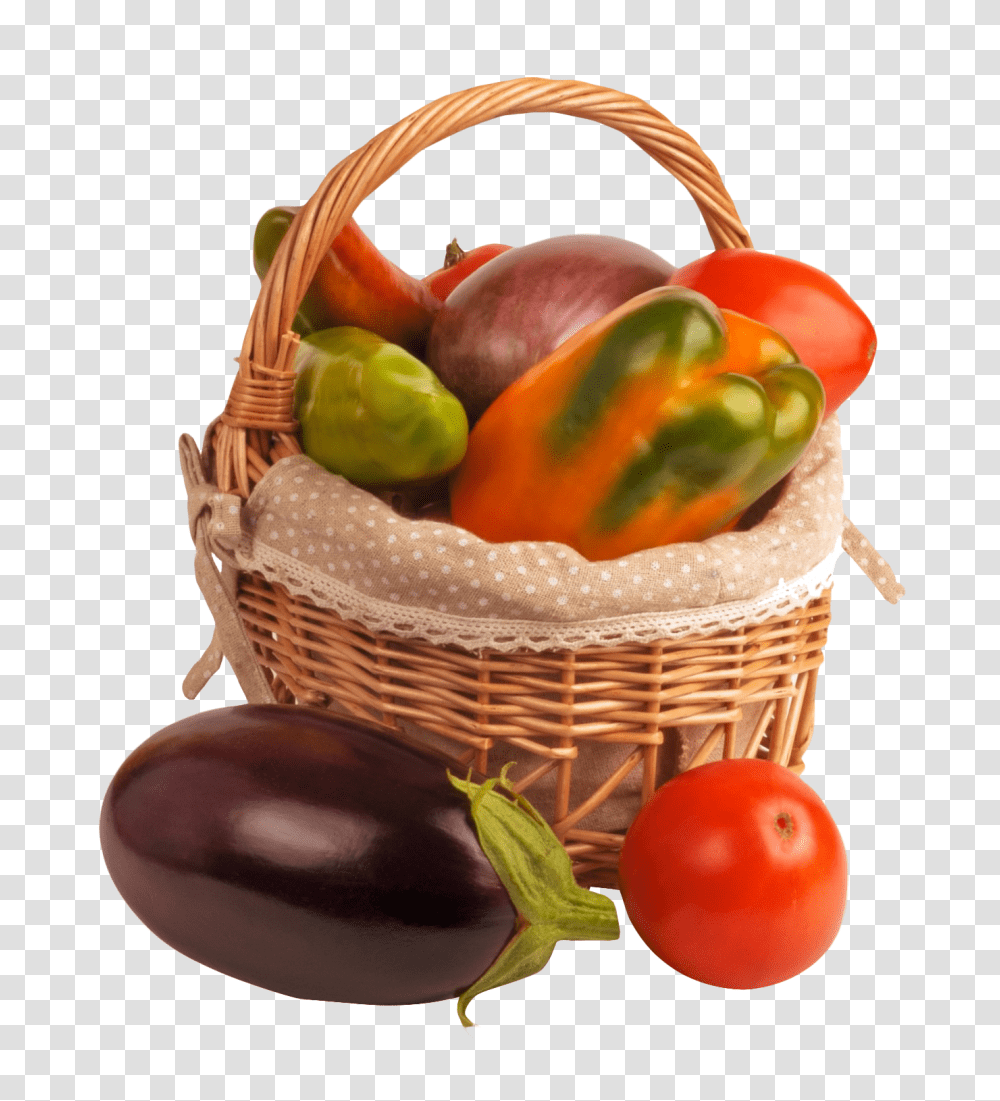 Vegetable Basket Image, Plant, Food, Pepper, Birthday Cake Transparent Png