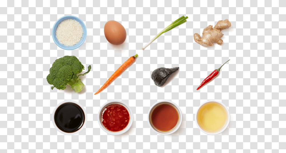 Vegetable Fried Rice With Broccoli Carrots Amp Spicy Broccoli, Plant, Food, Egg, Sea Life Transparent Png