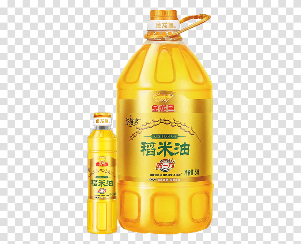 Vegetable Oil Arawana Rice Bran Oil, Beverage, Drink, Alcohol, Lager Transparent Png