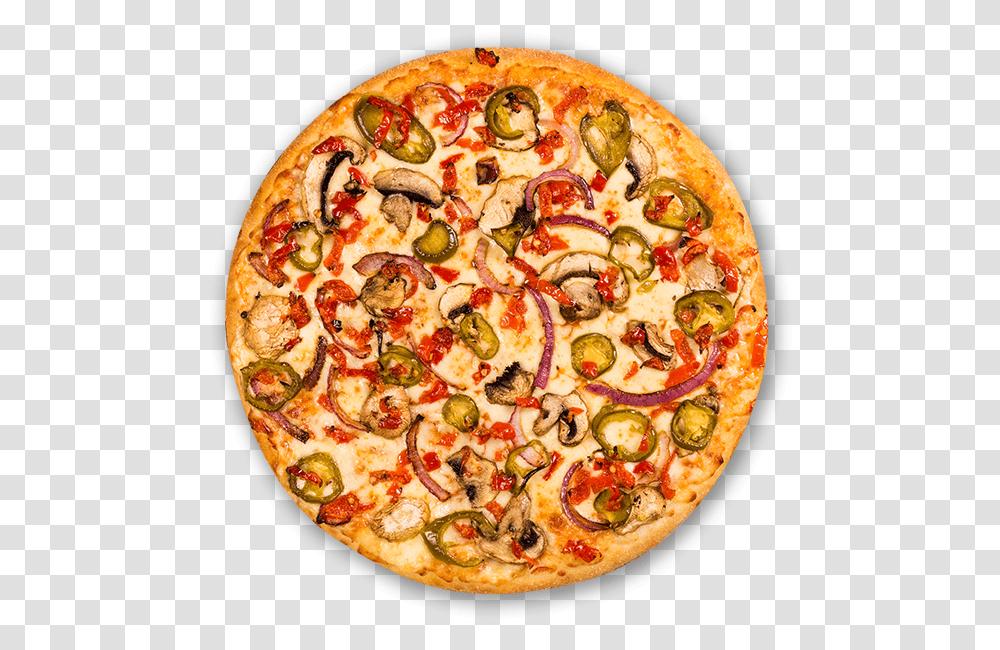 Vegetable Pizza, Food, Dish, Meal, Platter Transparent Png