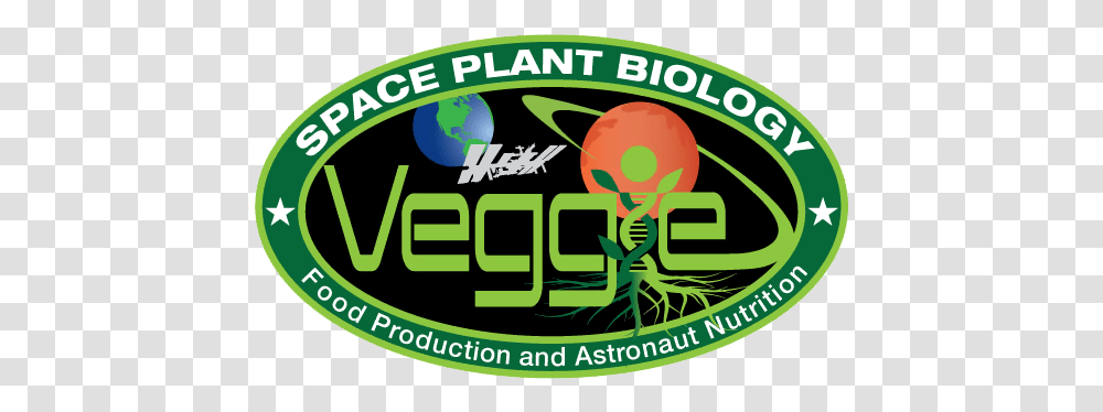 Vegetable Production System Nasa Veggie Logo, Label, Text, Plant, Symbol Transparent Png