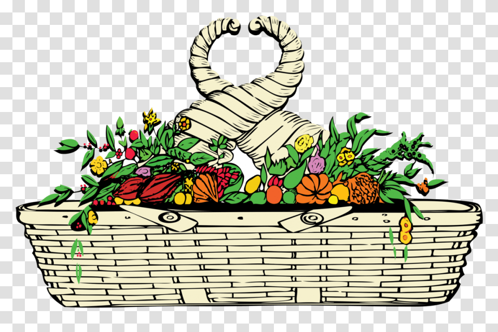 Vegetableplantflower Coat Of Arms Of Venezuela, Basket, Snake, Reptile Transparent Png