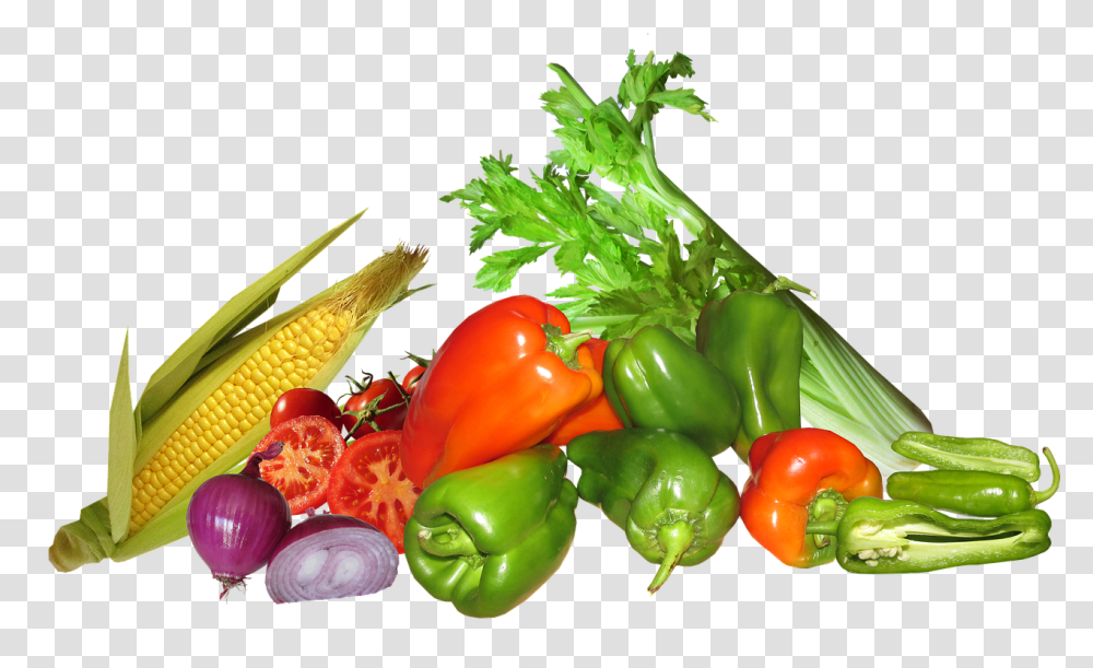 Vegetables Plant, Food, Pepper, Bell Pepper Transparent Png