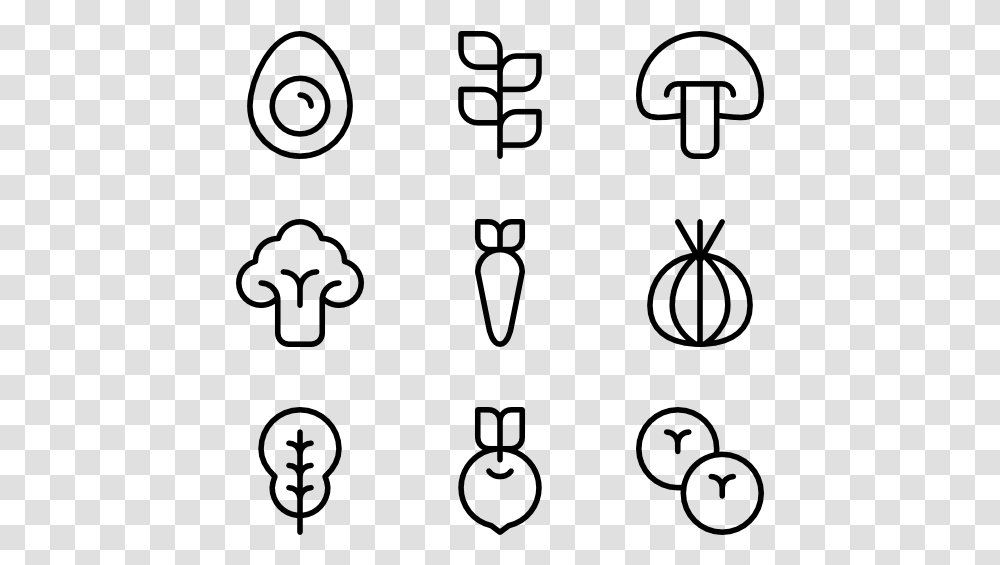 Vegetables Alcohol Icons, Gray, World Of Warcraft Transparent Png