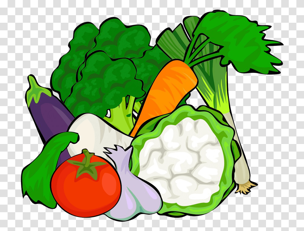 Vegetables Clipart Veggies Clipart, Plant, Food, Carrot, Cauliflower Transparent Png
