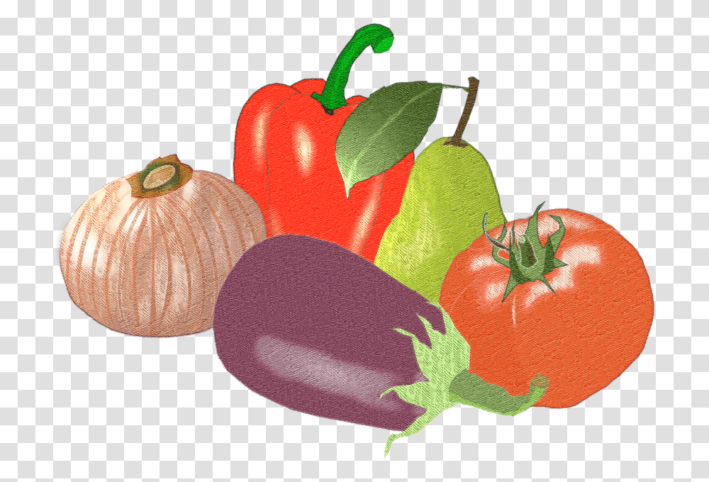 Vegetables Fruit Picnic Fruit Vegetable Apple Mini Processador Manual Resenha, Plant, Food, Pepper, Bell Pepper Transparent Png