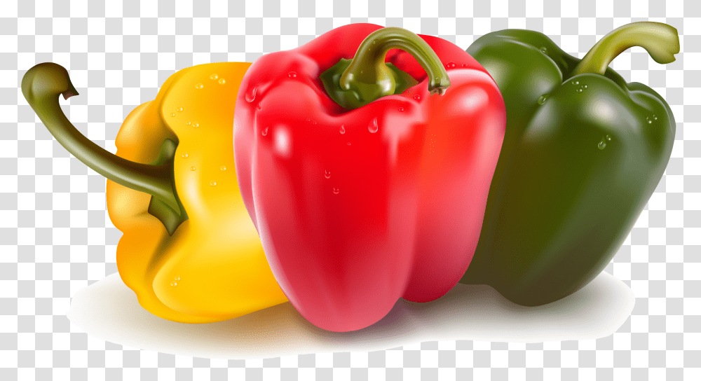 Vegetables Vector Free, Plant, Food, Pepper, Bell Pepper Transparent Png