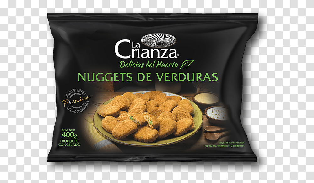 Vegetales La Crianza, Food, Fried Chicken, Bread, Sweets Transparent Png