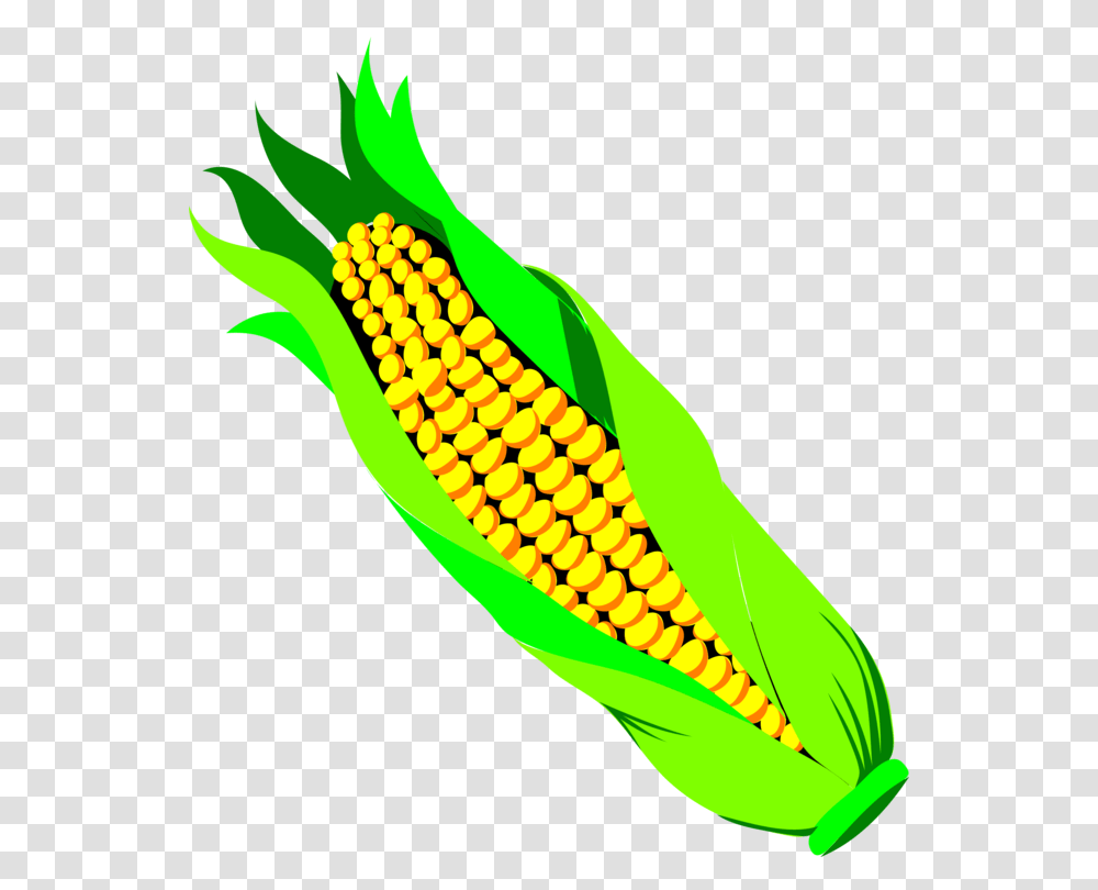Vegetarian Cuisine Corn On The Cob Maize Vegetable Sweet Corn Free, Plant, Food, Banana, Fruit Transparent Png
