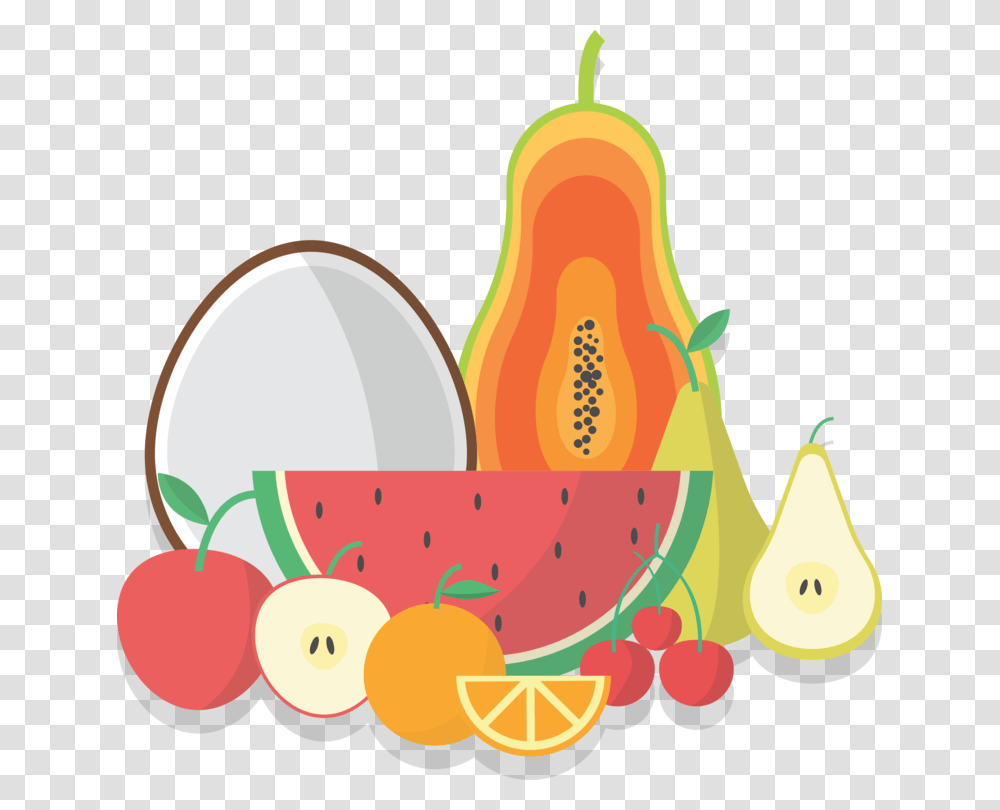 Vegetarian Foodfoodpear Nutricion Cartoon, Plant, Fruit, Egg, Easter Egg Transparent Png