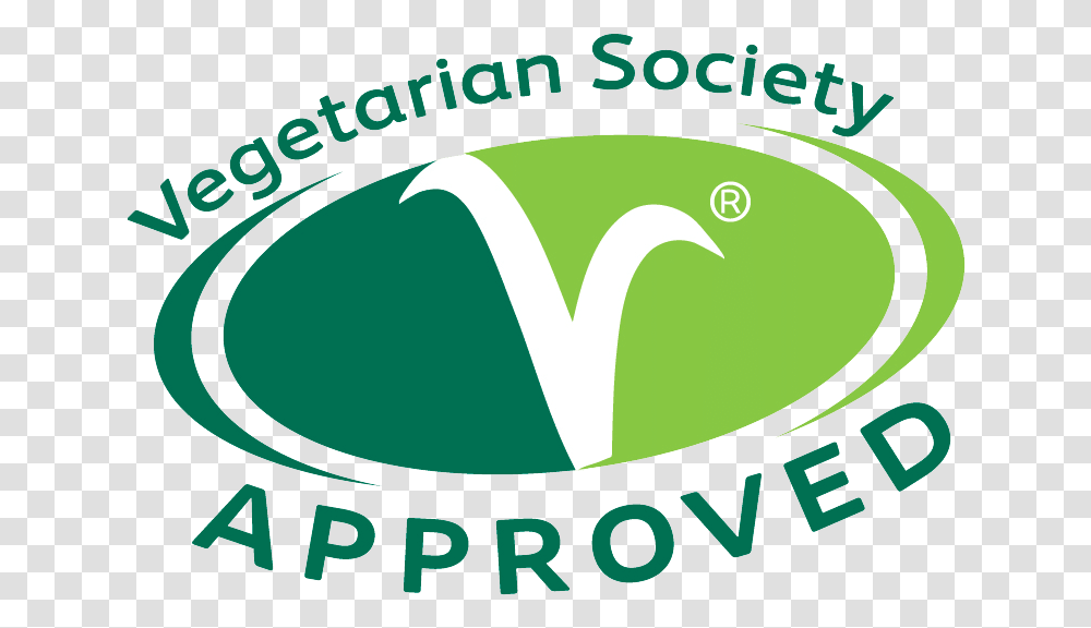 Vegetarian Society Approved Logo Vegetarian Society Approved Symbol, Label, Text, Plant, Recycling Symbol Transparent Png