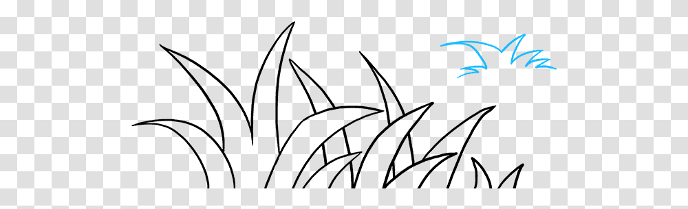 Vegetation Drawing Grassland Easy Way To Draw Grass, Gray, World Of Warcraft Transparent Png