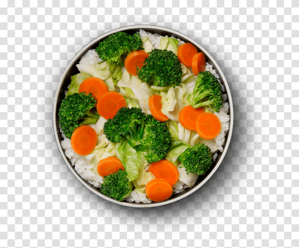 Veggie Bowl Vegetable Bowl, Plant, Broccoli, Food, Dish Transparent Png