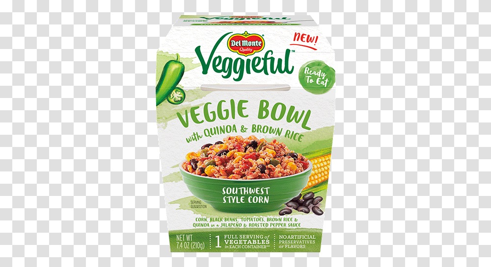 Veggie Bowls Southwest Style Corn Nasi Goreng, Food, Plant, Flyer, Poster Transparent Png