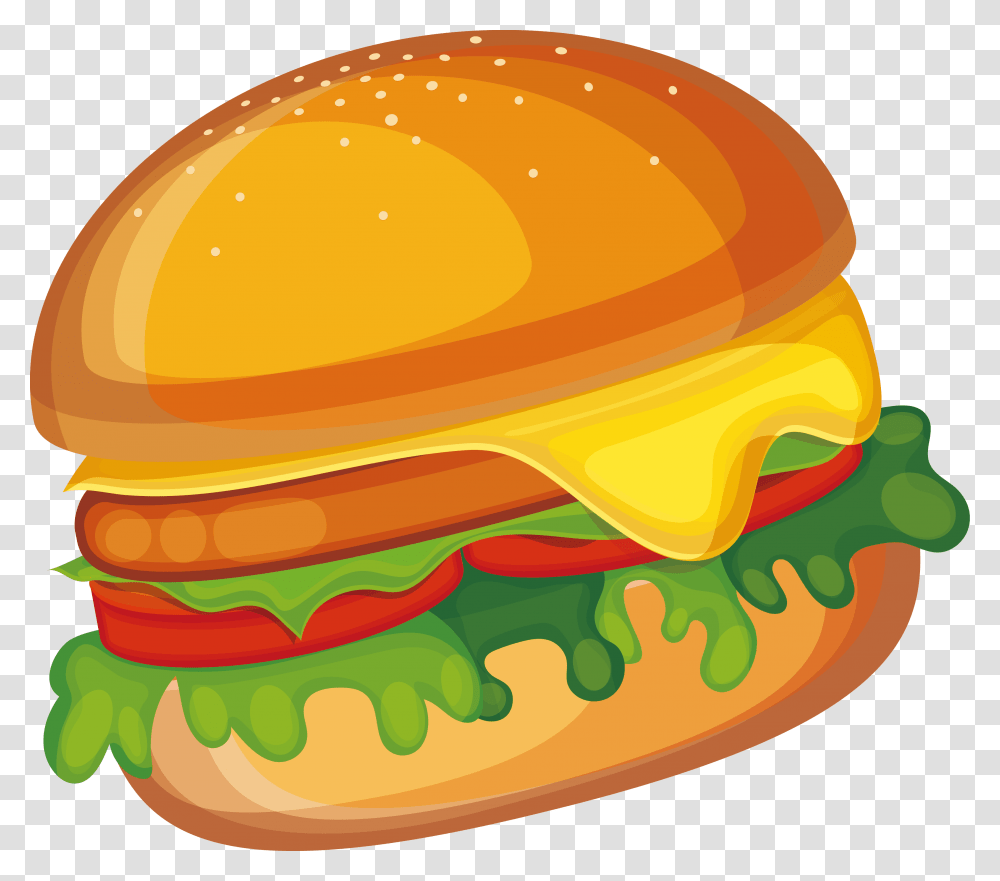 Veggie Burger Clipart, Food, Helmet, Apparel Transparent Png