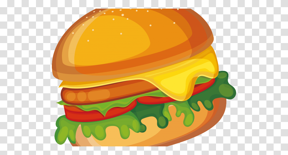 Veggie Burger Clipart Juicy, Food, Helmet, Apparel Transparent Png
