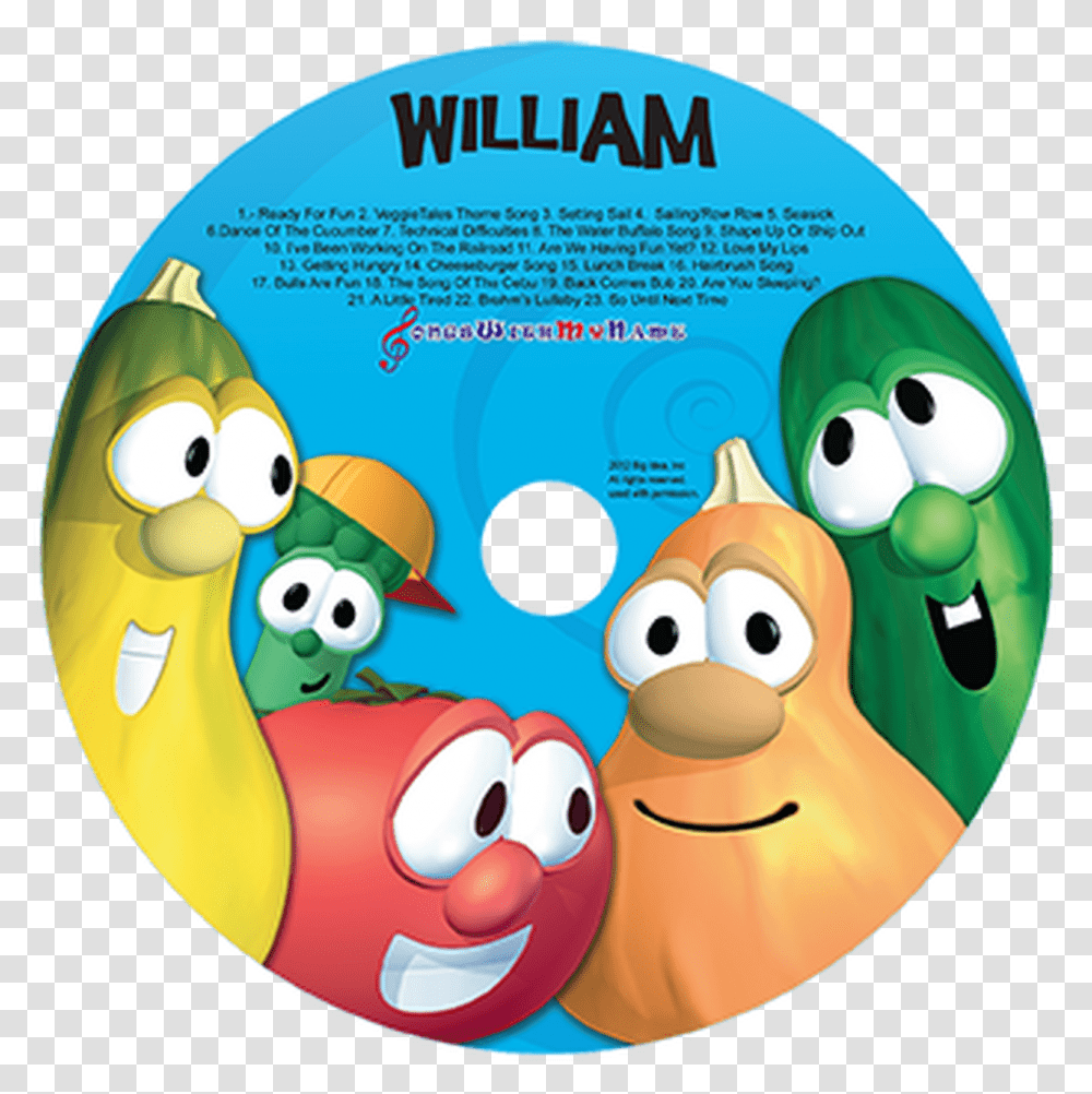 Veggie Tales, Disk, Dvd, Flyer, Poster Transparent Png