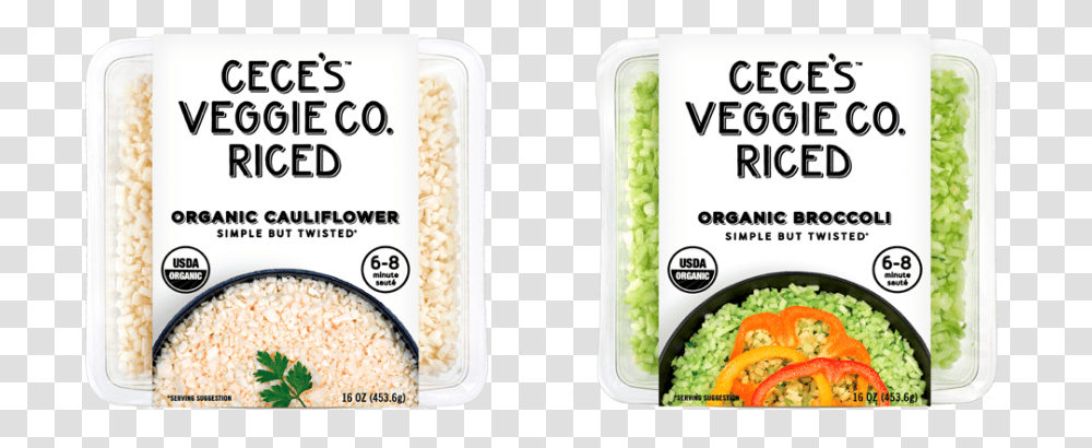 Veggies Cauliflower Rice, Plant, Vegetable, Food, Pea Transparent Png