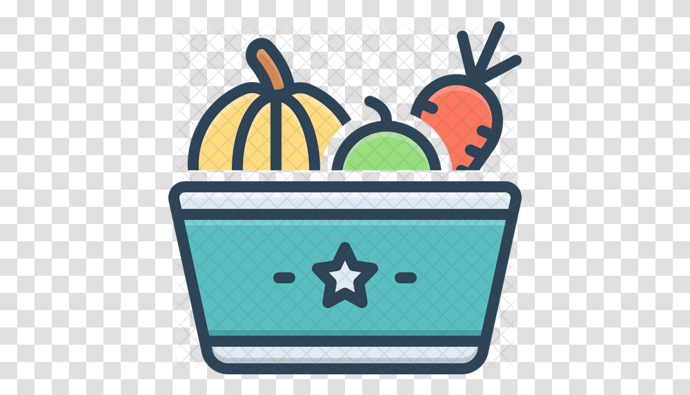 Veggies Icon Vegetable, Symbol, Star Symbol, Box Transparent Png