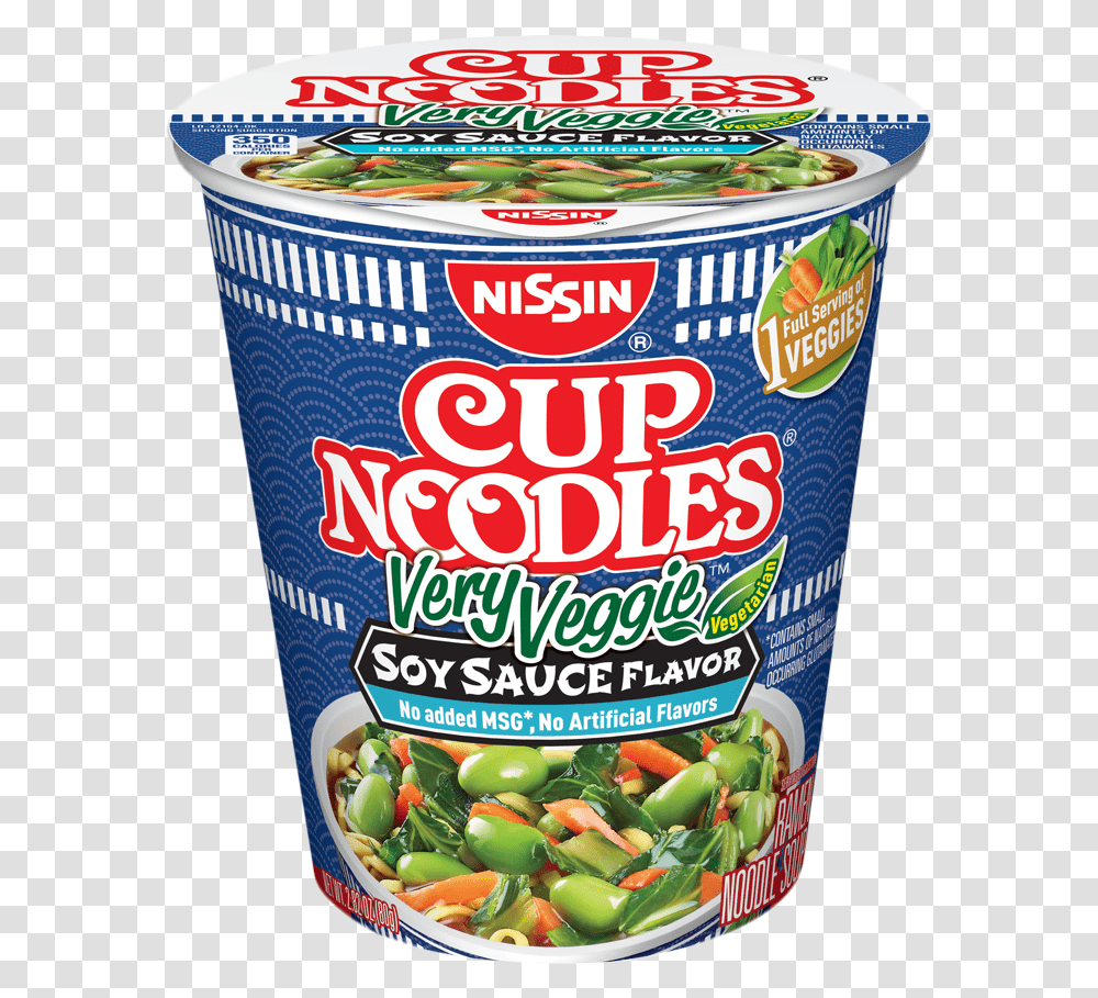 Veggies Nissin Cup Noodles Very Veggie, Food, Dessert, Yogurt Transparent Png