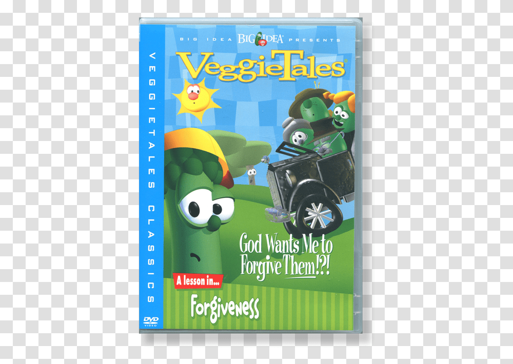 Veggietales God Wants Me To Forgive Them, Wheel, Machine, Angry Birds, Advertisement Transparent Png