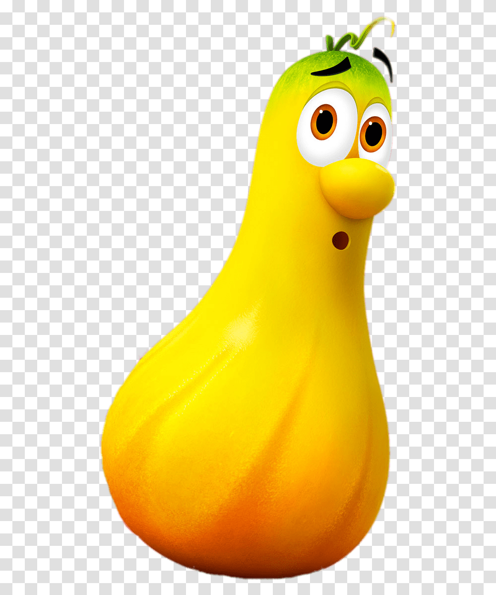 Veggietales Jerry Gourd Duck, Plant, Banana, Fruit, Food Transparent Png