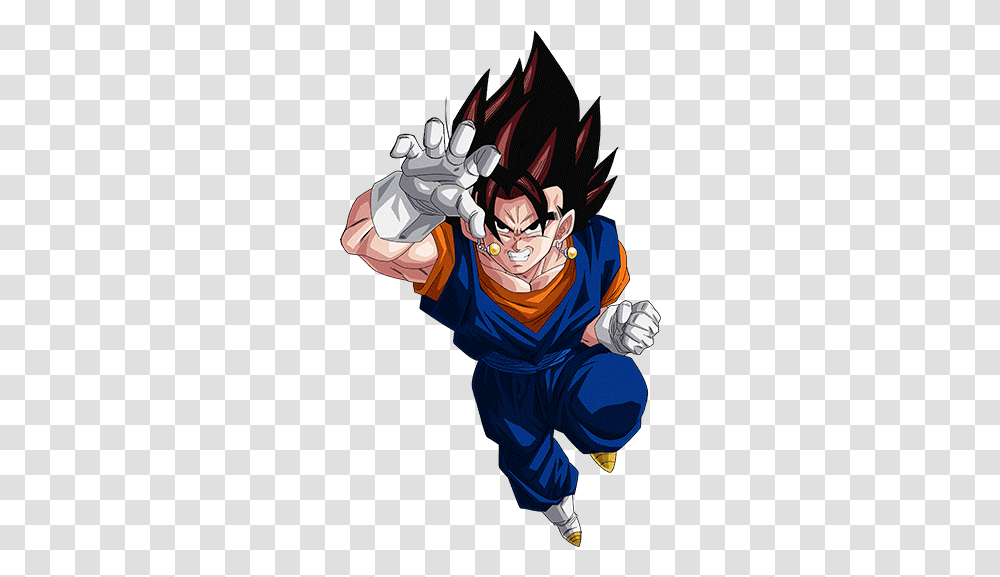 Vegito Peerless Combination Vegito Dokkan, Comics, Book, Manga, Hand Transparent Png