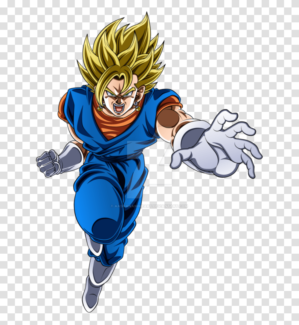 Vegito Super Saiyan Super Vegito, Manga, Comics, Book, Person Transparent Png