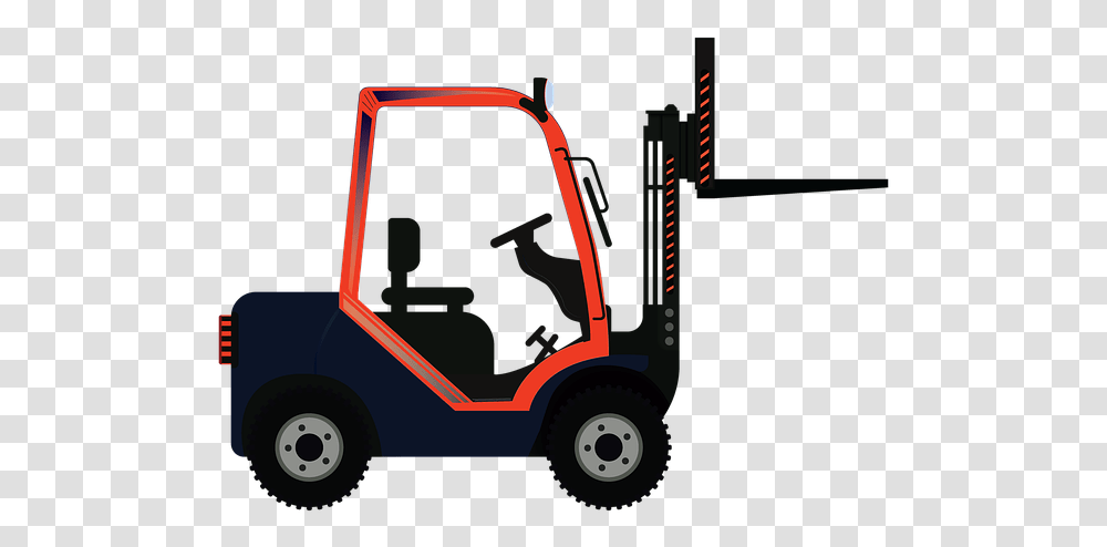 Vehculo Coche Montacargas Forklift Parking Only, Truck, Vehicle, Transportation, Golf Cart Transparent Png