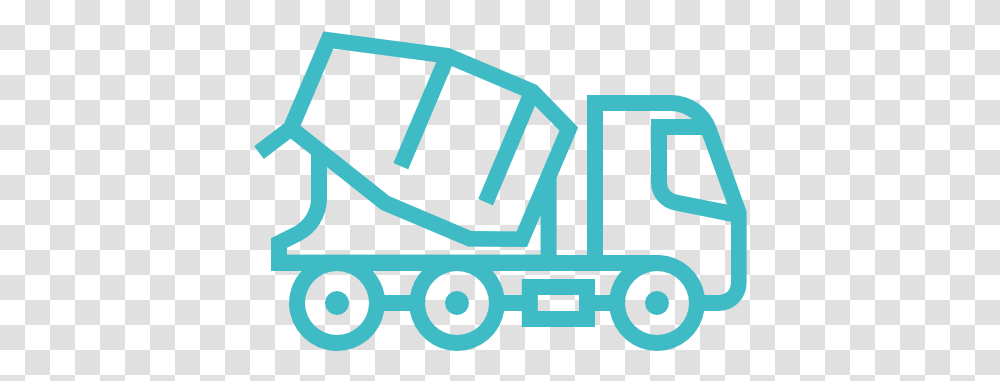Vehicle Construction Cement Truck Icon, Label, Text, Logo, Symbol Transparent Png