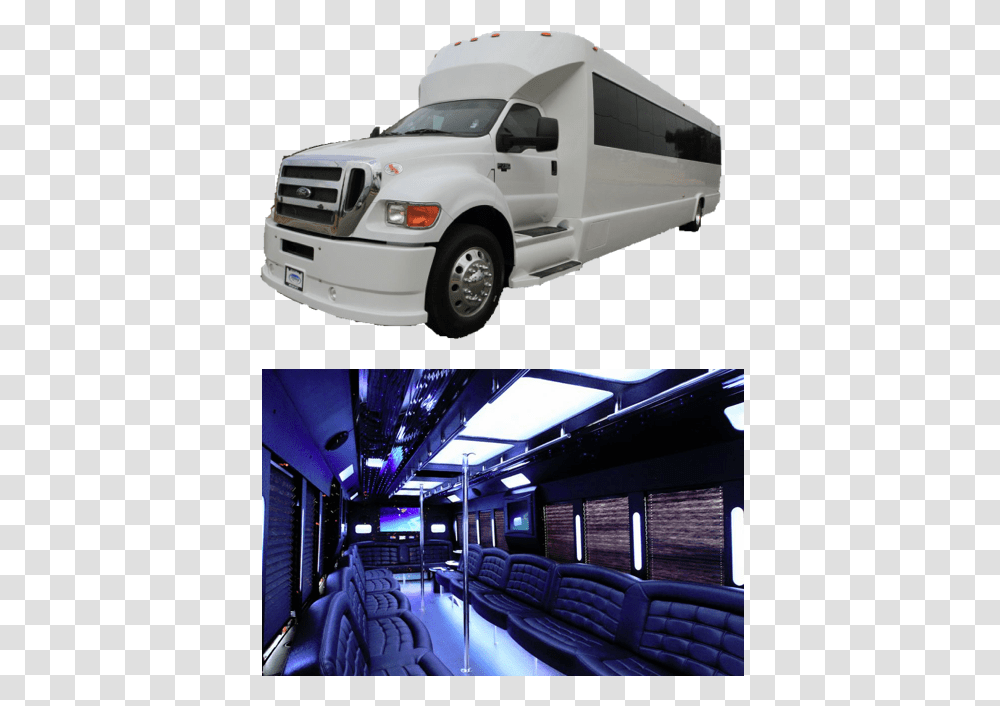 Vehicle Party Bus For 40 Passengers, Car, Transportation, Automobile, Limo Transparent Png