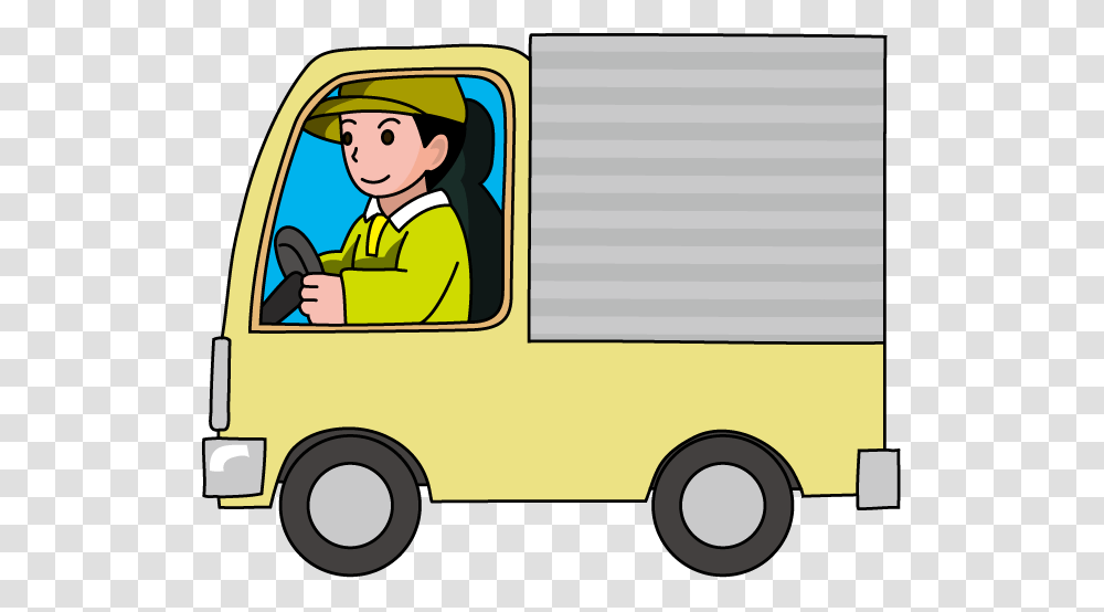 Vehicle, Transportation, Person, Van Transparent Png