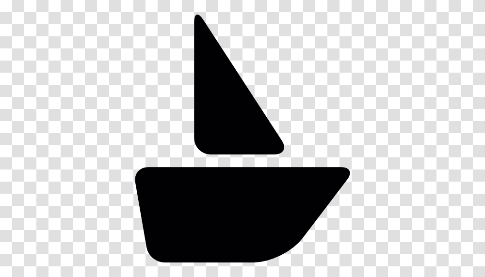 Veil Boat, Triangle, Logo, Trademark Transparent Png