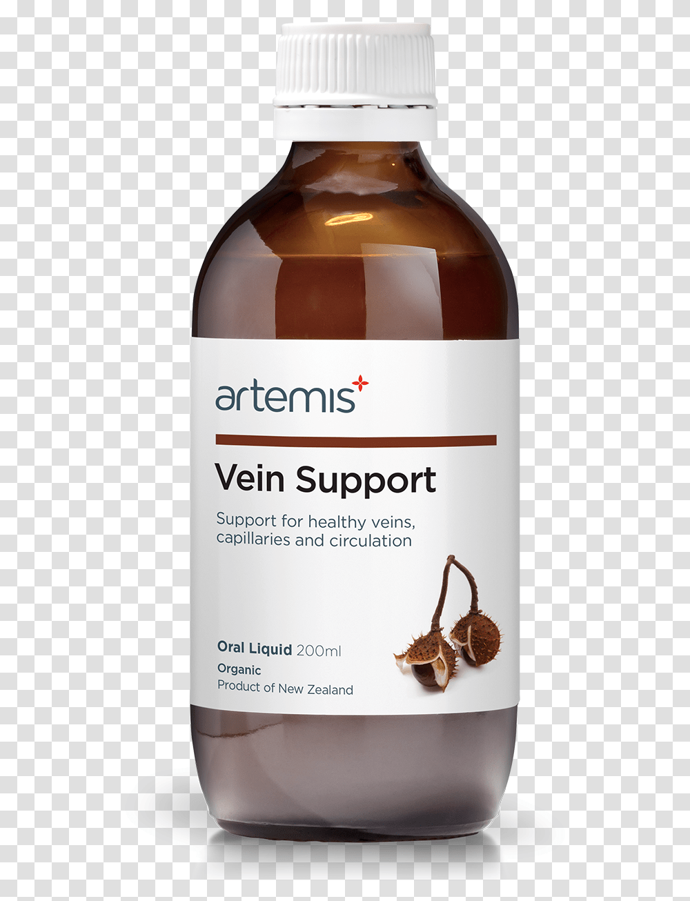 Vein Support Oral Liquid Artemis Chest Relief, Bottle, Milk, Beverage, Cosmetics Transparent Png