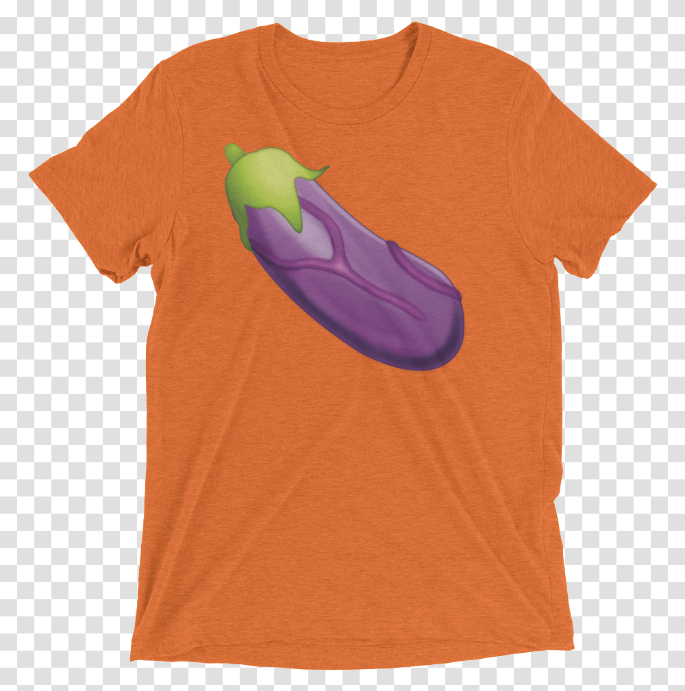 Veiny Eggplant Emoji Triblend T Shirt Swish Embassy Future Of The World Is In My Classroom Shirt, Apparel, T-Shirt Transparent Png