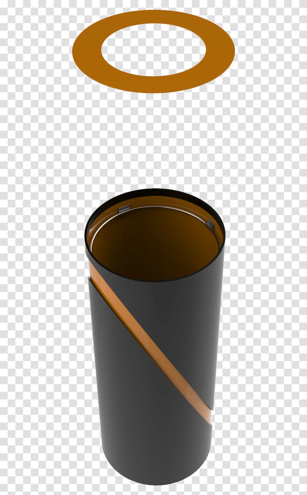 Vela Pc Simple Waste Bin In Sheet Metal Circle, Bucket, Cylinder, Coffee Cup, Lamp Transparent Png