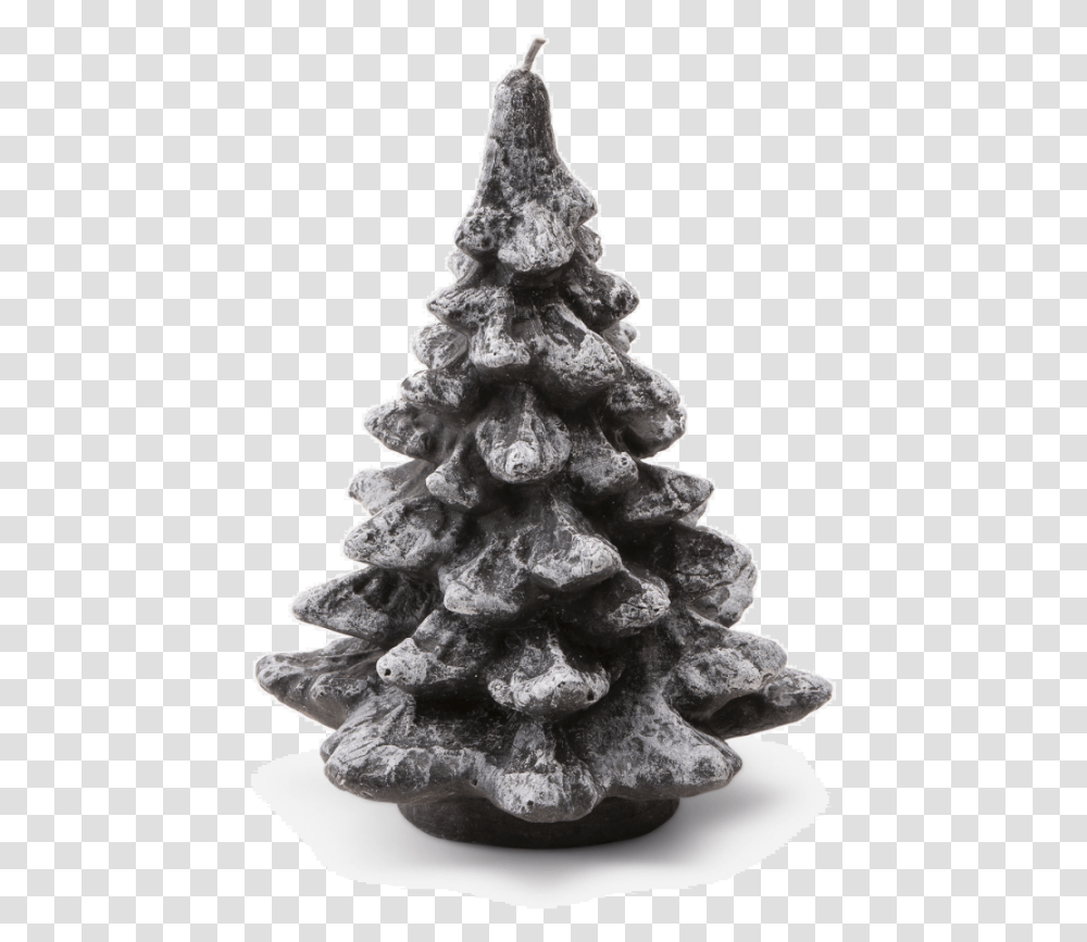 Vela Rbol De Navidad Gris Oscuro 20 Cms Christmas Day, Tree, Plant, Ornament, Christmas Tree Transparent Png