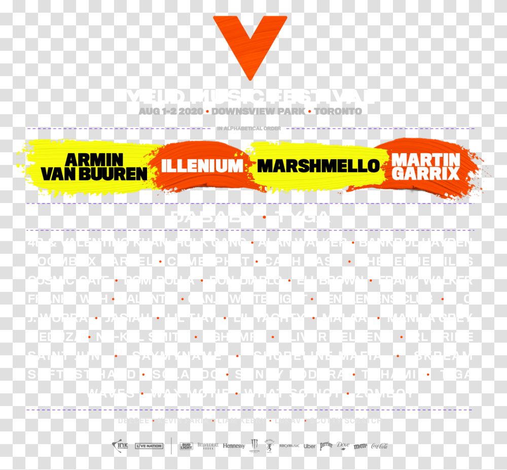 Veld Music Festival August 1st & 2nd 2020 Horizontal, Text, Flyer, Poster, Paper Transparent Png
