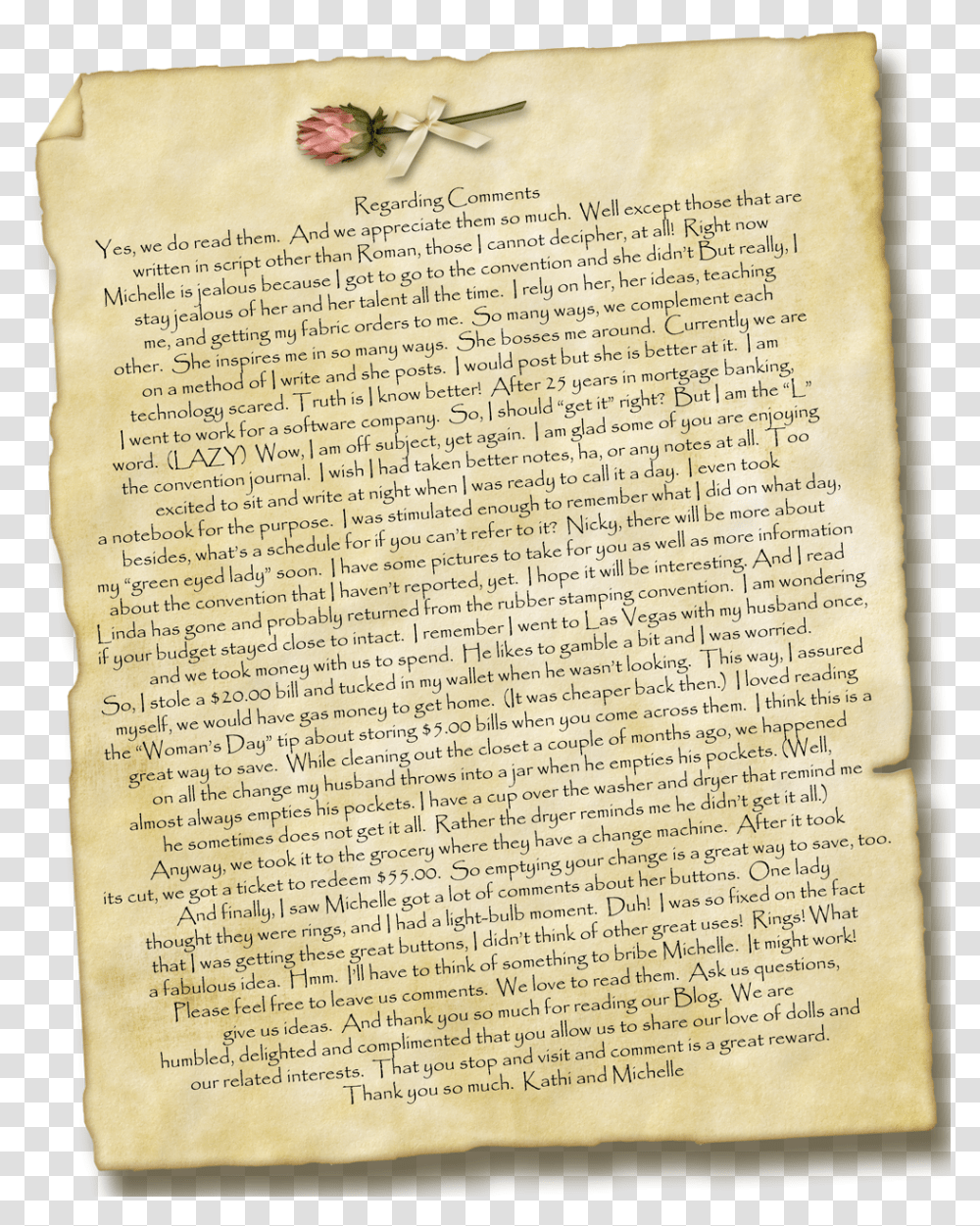 Vellum, Book, Page, Handwriting Transparent Png