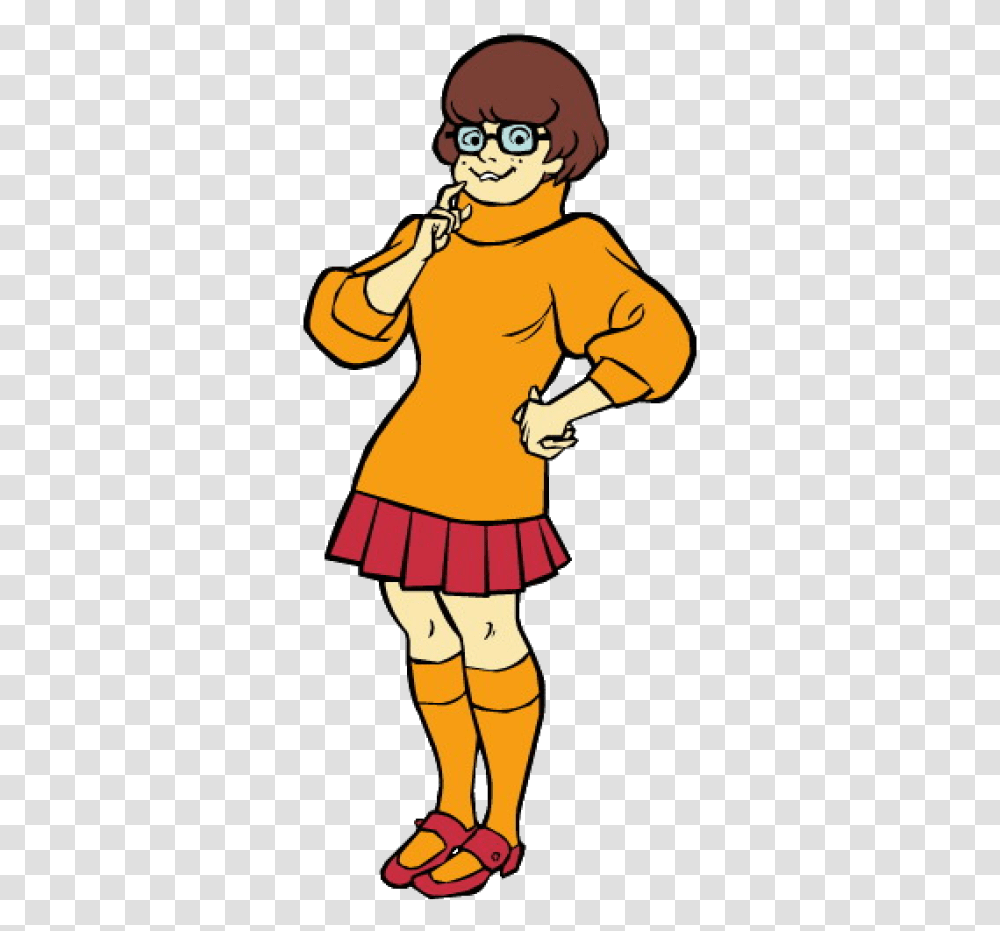 Velma Dinkley Character Scooby Dooby Doo, Person, Female, Costume Transparent Png