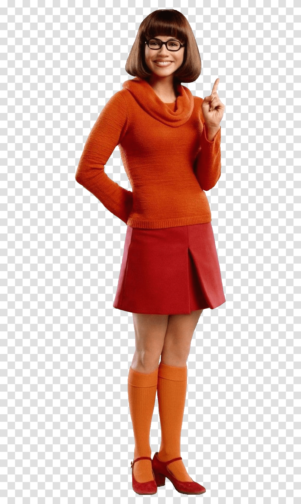 Velma Download Velma Scooby Doo Movie Outfit, Apparel, Person, Human Transparent Png