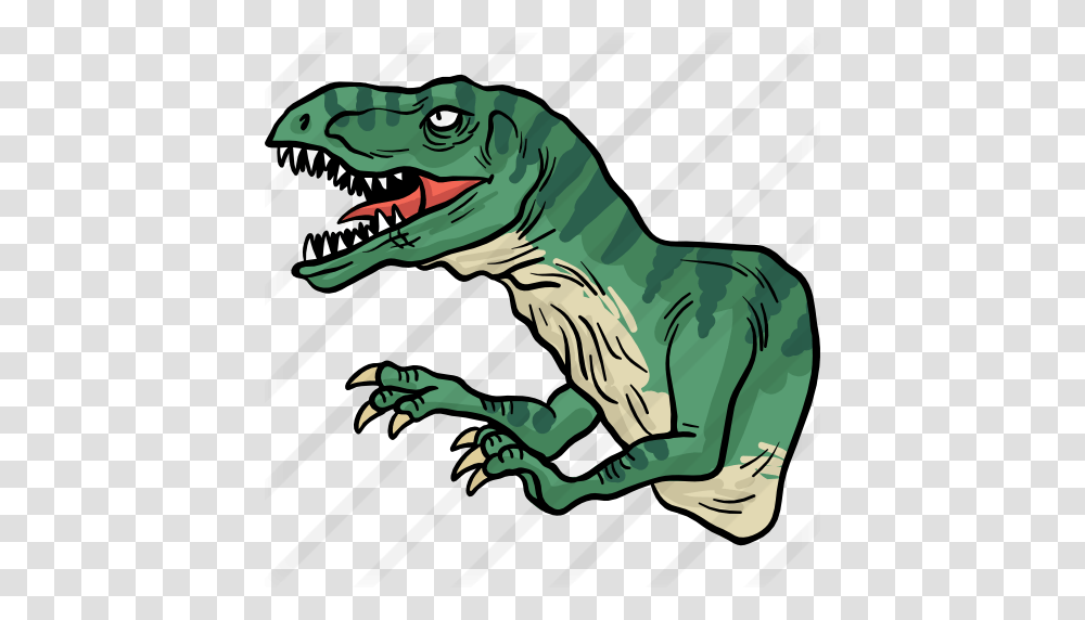 Velociraptor, Reptile, Animal, Dinosaur, T-Rex Transparent Png