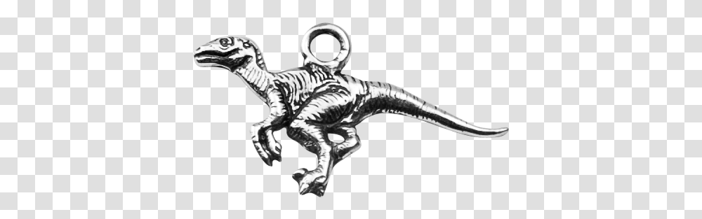 Velociraptor Velociraptor, Statue, Sculpture, Art, Zebra Transparent Png