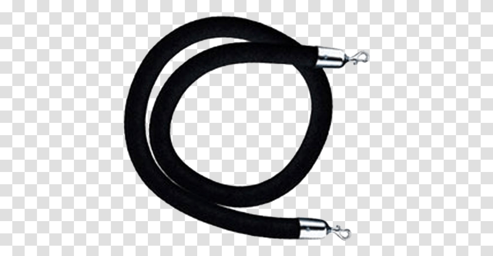 Velvet Rope Black Rope, Leash, Whip, Strap, Cable Transparent Png